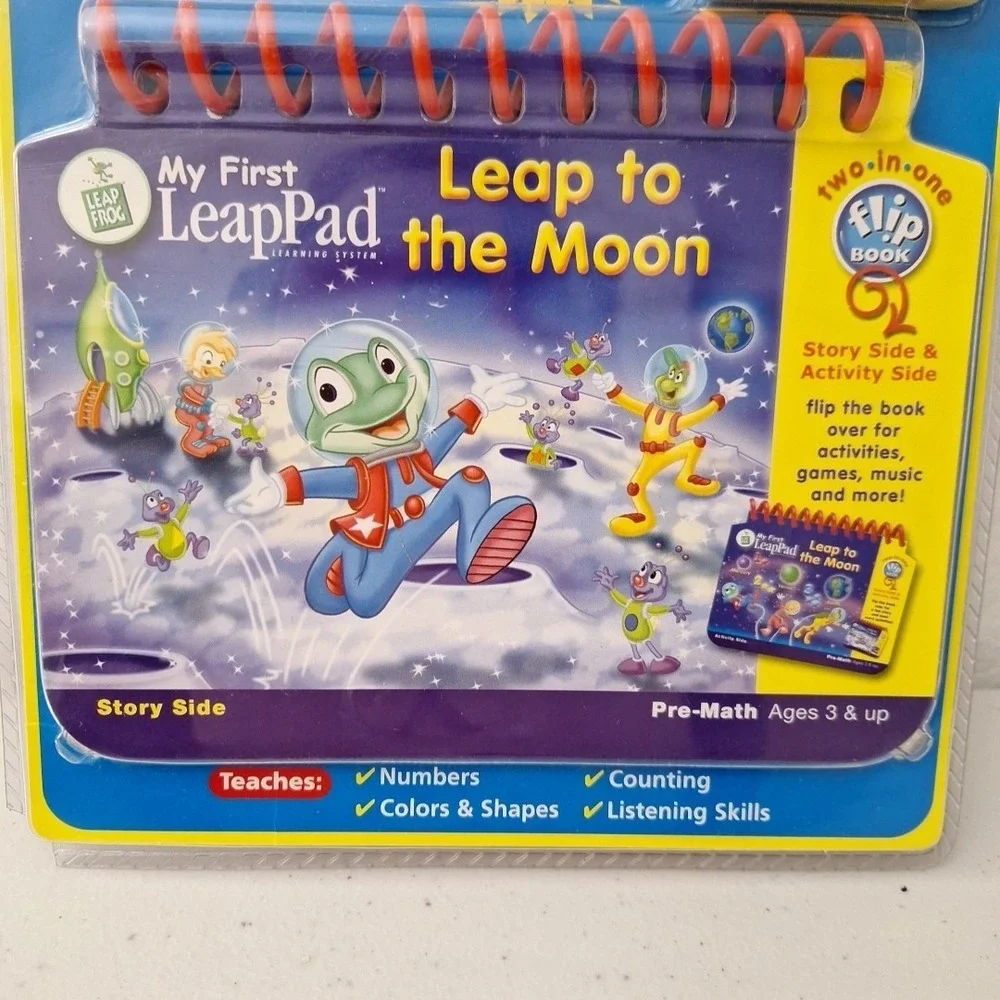 NEW Leap Frog My First LeapPad Leap to the Moon Book Cartridge SEALED